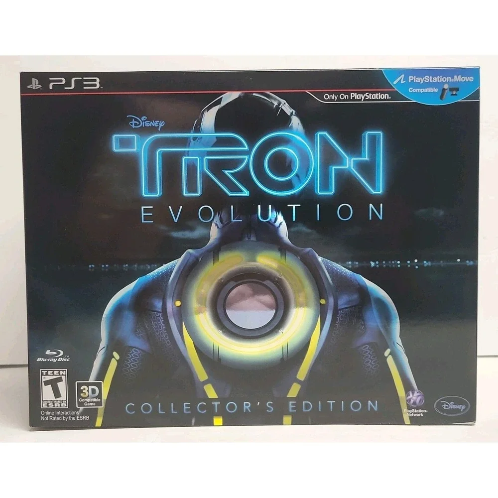 New Disney's TRON: Evolution [Collectors Edition] (PlayStation 3, 2010) Sealed